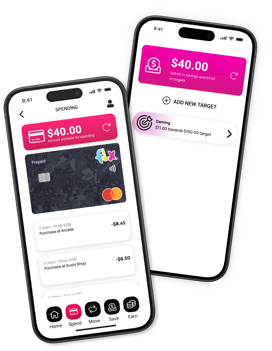 Kids’ Money Card | Teach Financial Literacy with FLX | Flexischools